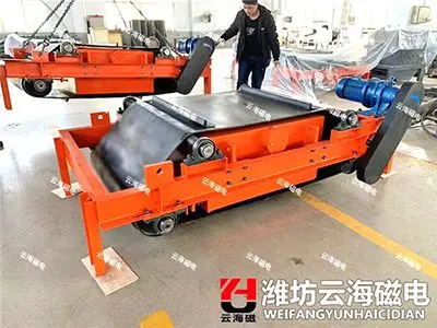 
RCYD Self-Cleaning Permanent Magnetic Separators for iron ore mining processing 