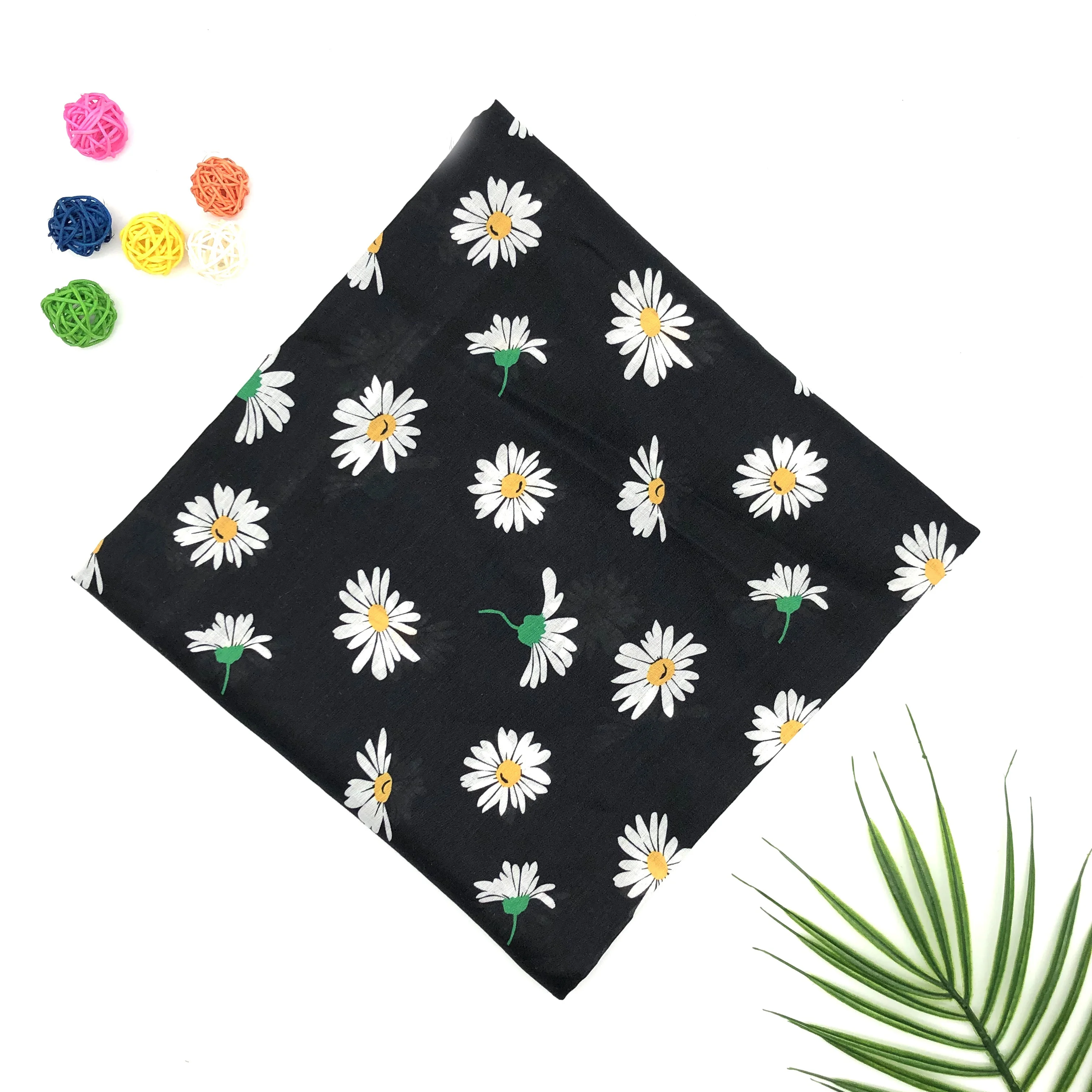 
2020 Hot Sales Woven Ramie Linen Jacquard Material Floral Fabric 