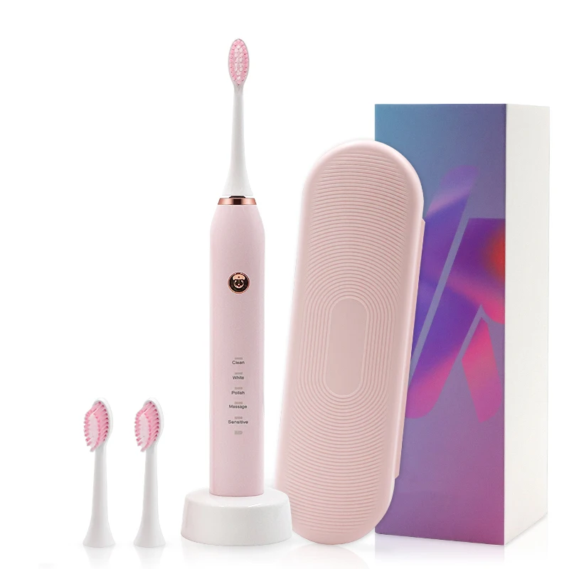 Factory patent CE Rohs approved auto rotating head electric toothbrush