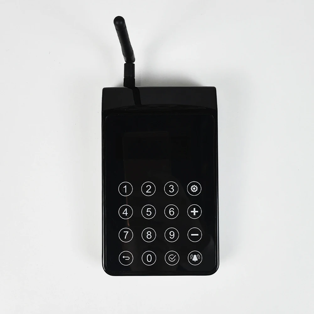 Wireless Restaurant Calling Guest Paging System Keypad
