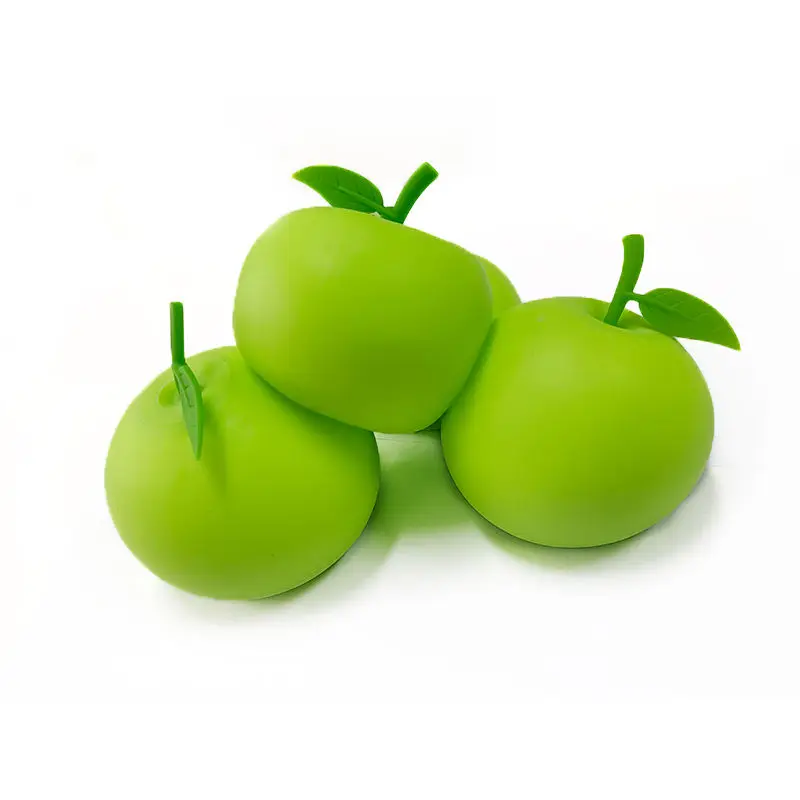 Лидер продаж аналоговые игрушки в виде фруктов и Яблоков детские из термопластичной резины