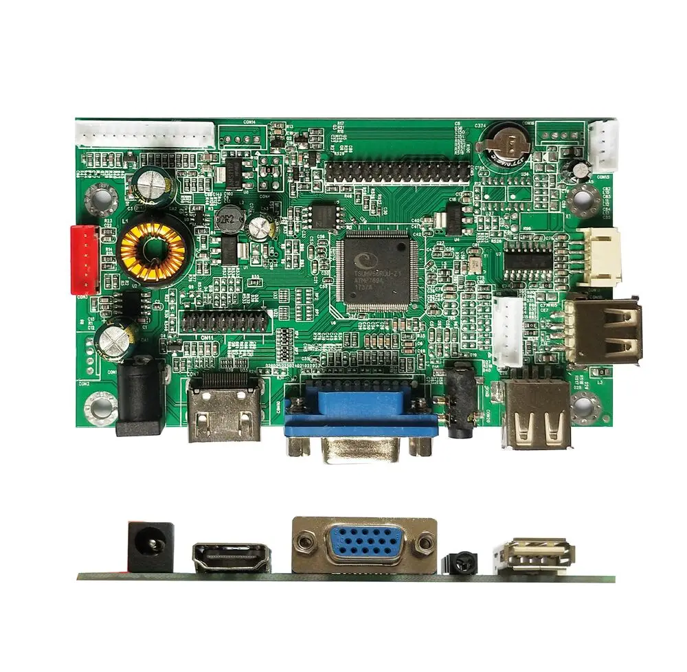 JX-V56UHV HDMI Monitor Universal LVDS lcd panel drive controller Board with VGA HDMI USB