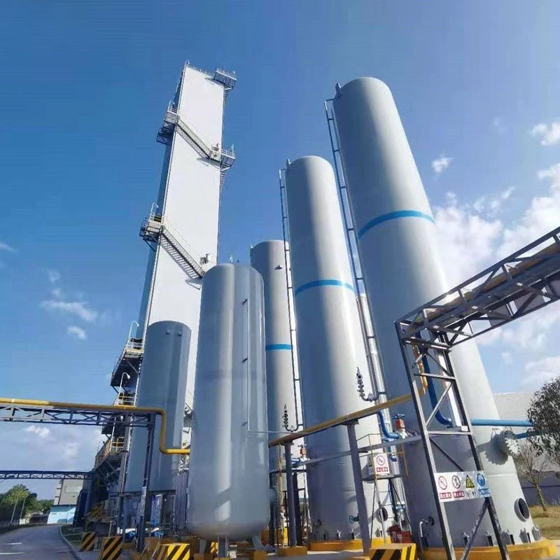 Full Automatic Cryogenic Air Separation Plant 50-30000Nm3/h Oxygen Nitrogen Argon Machine