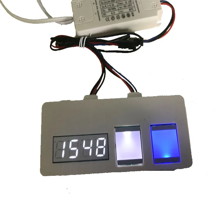 
Hot sale CE/ROHS certification antifog time touch mirror light touch sensor switch 