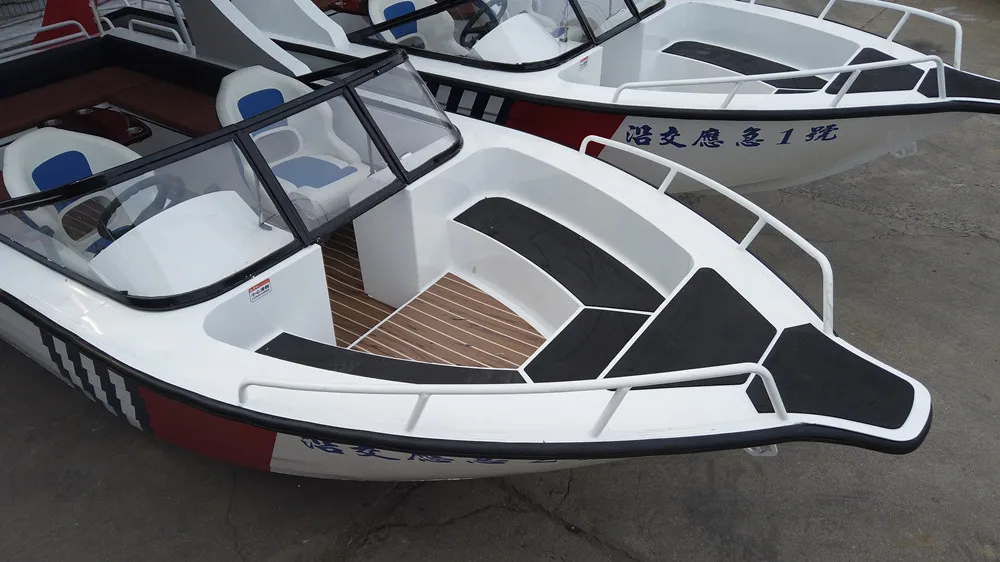 FACTORY customized aluminium Leisure boat 7 persons speed 40-55km/h boat