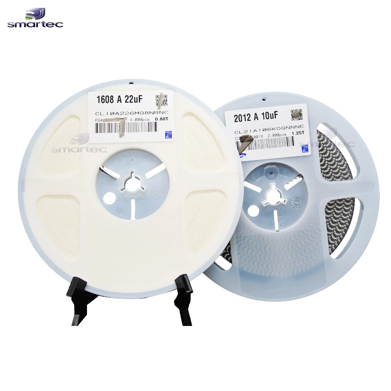 Original smd capacitor 1206 0.1 uF 10% in stock 2H shipping CL10C200JB8NNNC