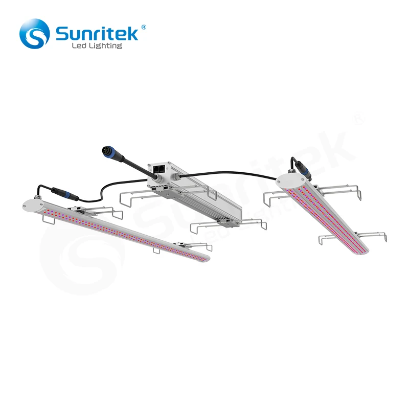 High 2.8umol/J 0-10V Dimmable top lighting horticultural led bar  for garden greenhouses hydroponics system