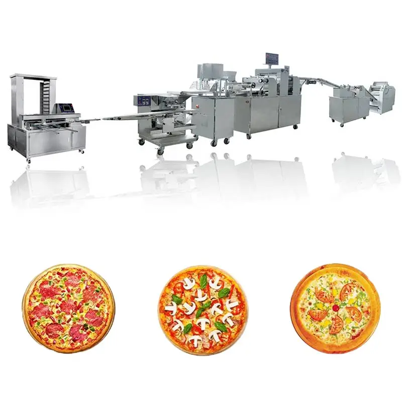 Fully Automatic Industrial Pizza Base Making Machine Line Production Line for Pizza