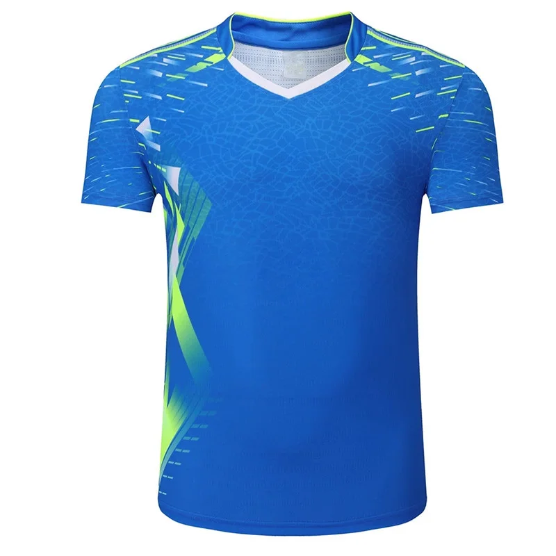 Breathable Quick Dry High Quality Sublimation Jersey Custom Tennis Shirts Men Women Badminton Jersey