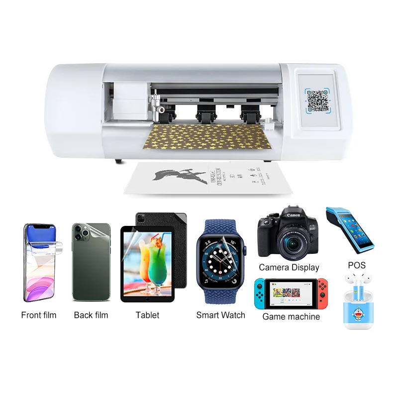 Free Film Cheap Factory Price Hydrogel Film Mobile Skin Cutting Screen Protector Making Machine