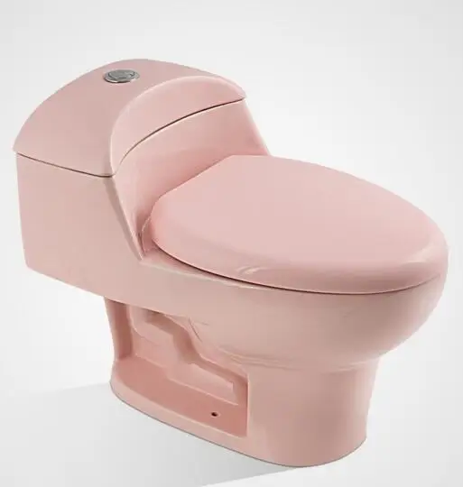 Bathroom Ceramic One Piece WC RUBI RED Color Toilet