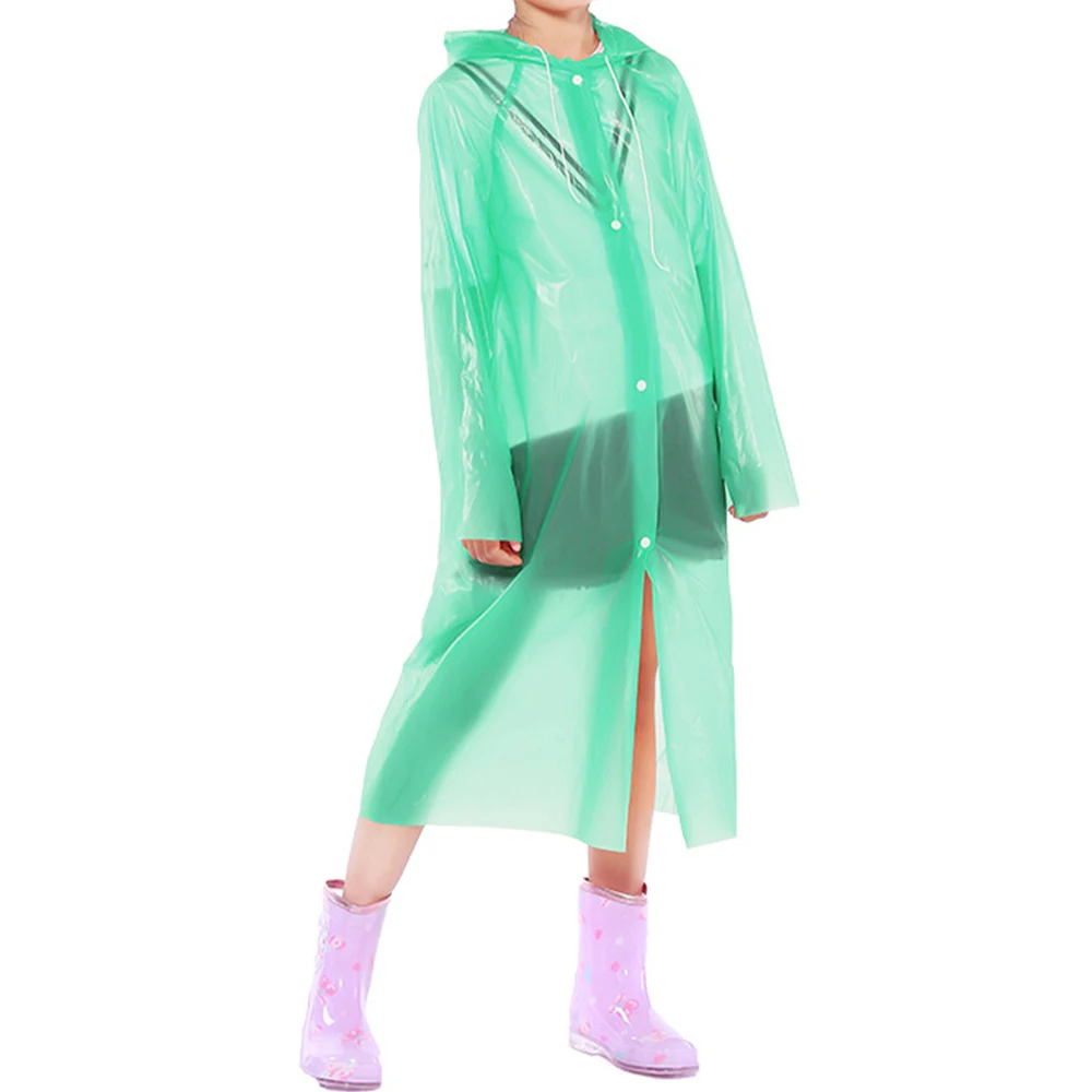 Ovida hoodie one time travel place poncho emergency premium raincoat PEVA disposable ponchos for kids