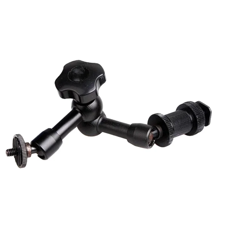 Фрикционный артикулирующий кронштейн F14412, 7 дюймов, разъем горячий башмак, винт 1/4 дюйма для цифровой зеркальной камеры, ЖК-монитора LED Li