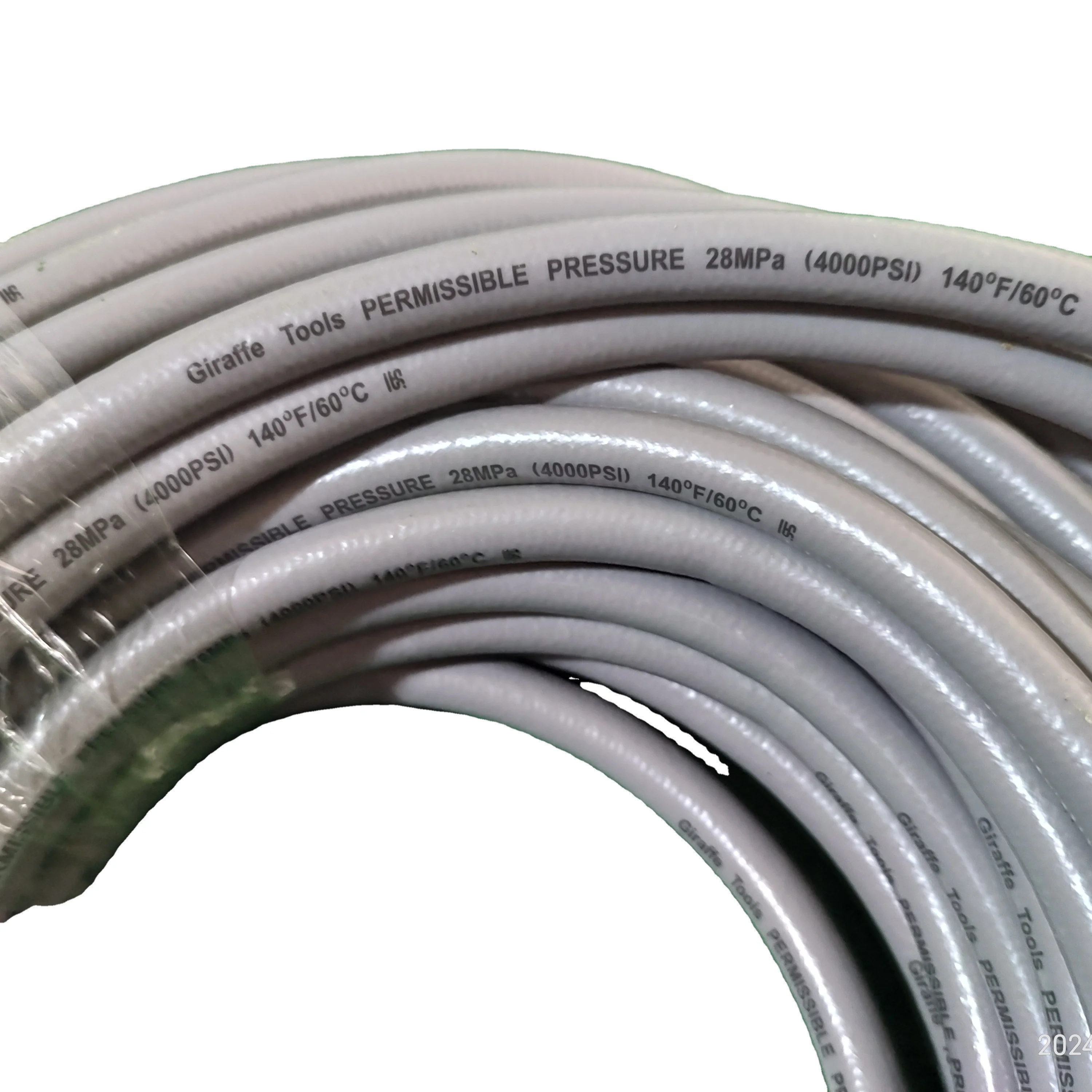 25M 4000psi   flexible inflatable expandable rubber hose for borehole packers