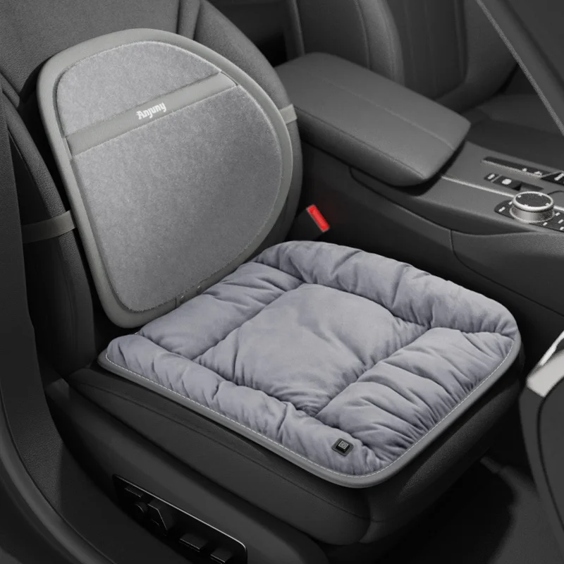 Anjuny Universal Size 12V Heating Cushion Warmer Heated Seat Pad Winter Car Heat Cover