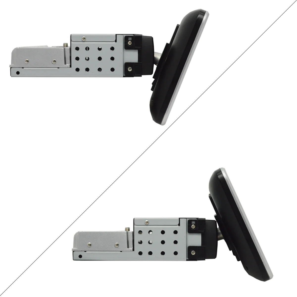 10.1 inch Android 9.1 with Up Down 360 Degree Rotatable Screen 1DIN Car DVD Player  WIFI/3/4G OBD2 GPS Car Multimedia Player