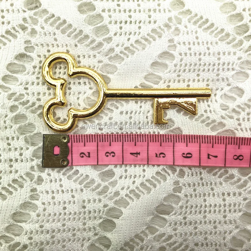 
1000pcs/lot Wholesale Best Wedding Thank You Gifts for Guests Party Favors Mickey Key Bottle Opener 