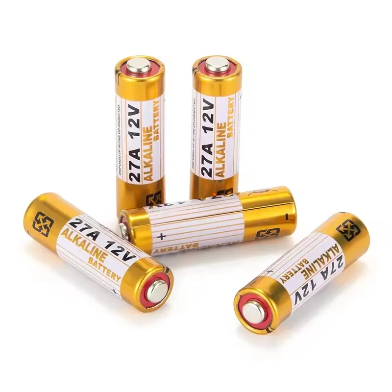 High Quality 27A Non Rechargeable 12v Alkaline Mini Dry Baterias Gate Remote Control A27 Alkaline 27a 12v Battery
