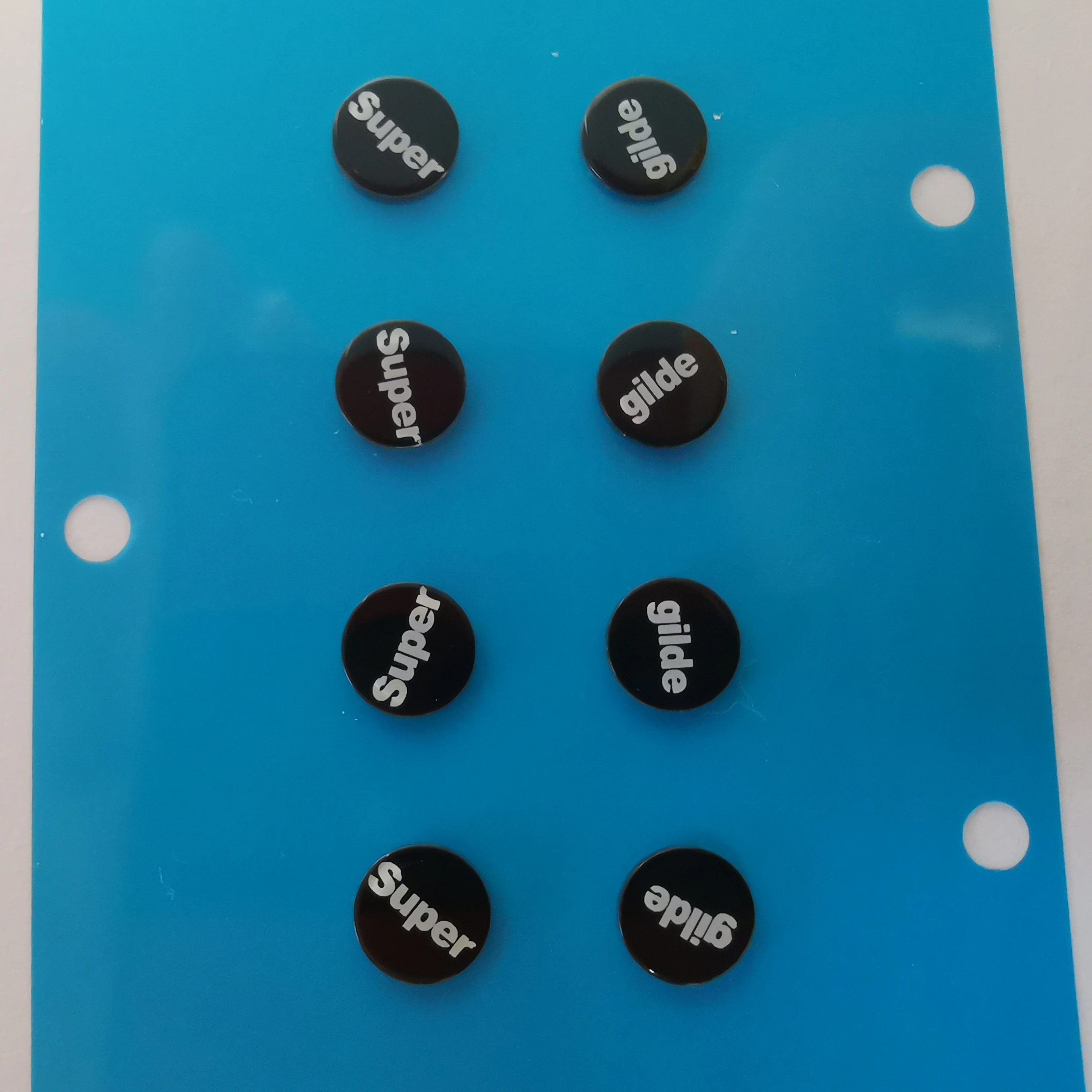 Universal Dots Mouse Skates Pad Sticker Glass Mouse Feet