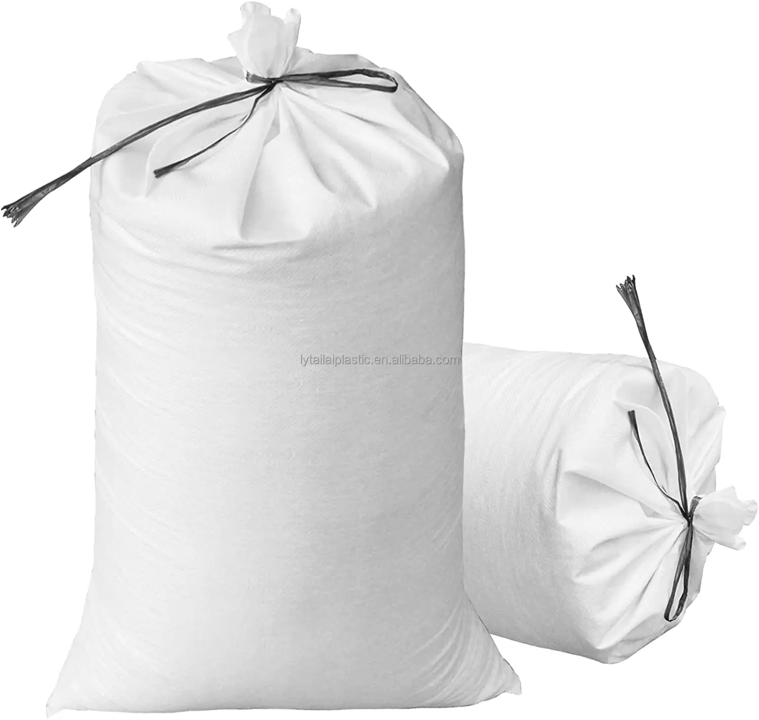 50kg PP Woven  Sack Plastic  fabric  Bag roll  For Seeds Grain Rice Flour