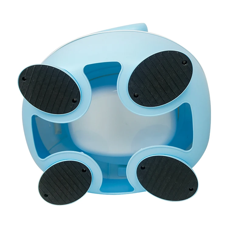 BPA free stock wholesale easy cleaning frog simple design plastic baby potty