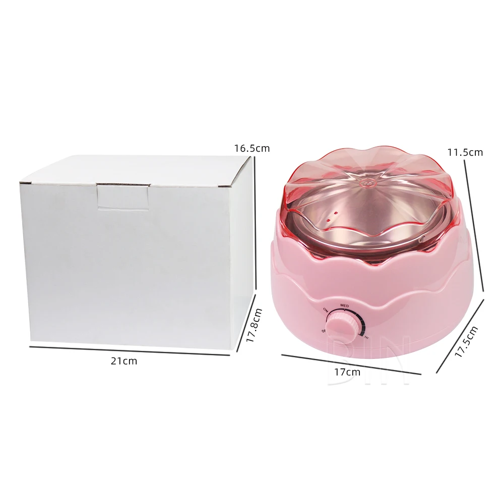 2022 BIN новая модель розовый нагреватель парафинового воска