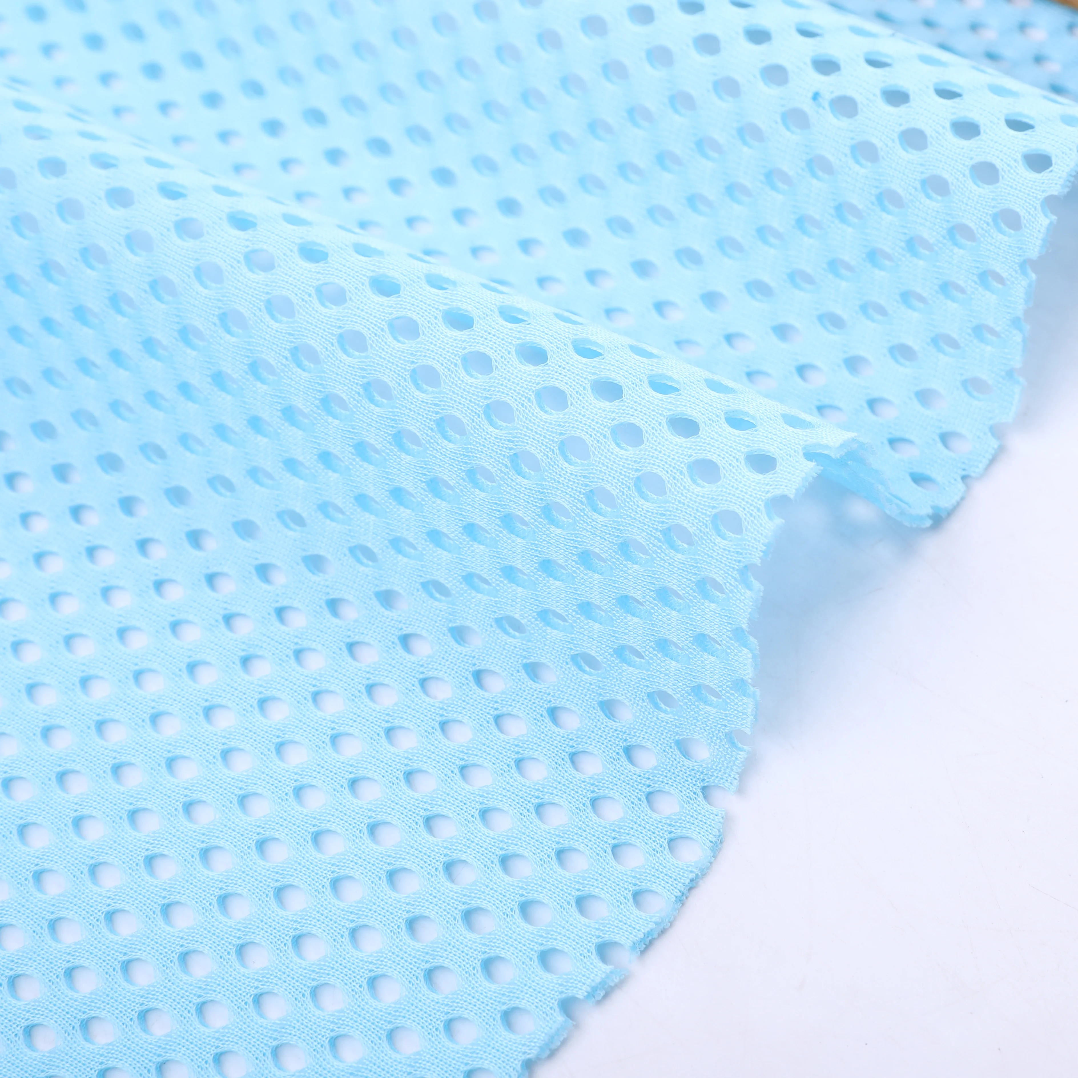 Hot Sale Featured Seller Stock Lot Breathable Knitted 100% Polyester Air Mesh Fabric For Infant Running Shoes