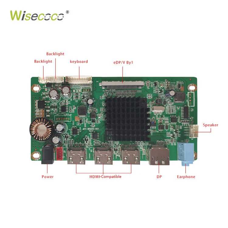 lcd 27 inch 4k UHD lcd panel screen 4 lane edp interface 30 pins controller board 60HZ for outdoor advertising