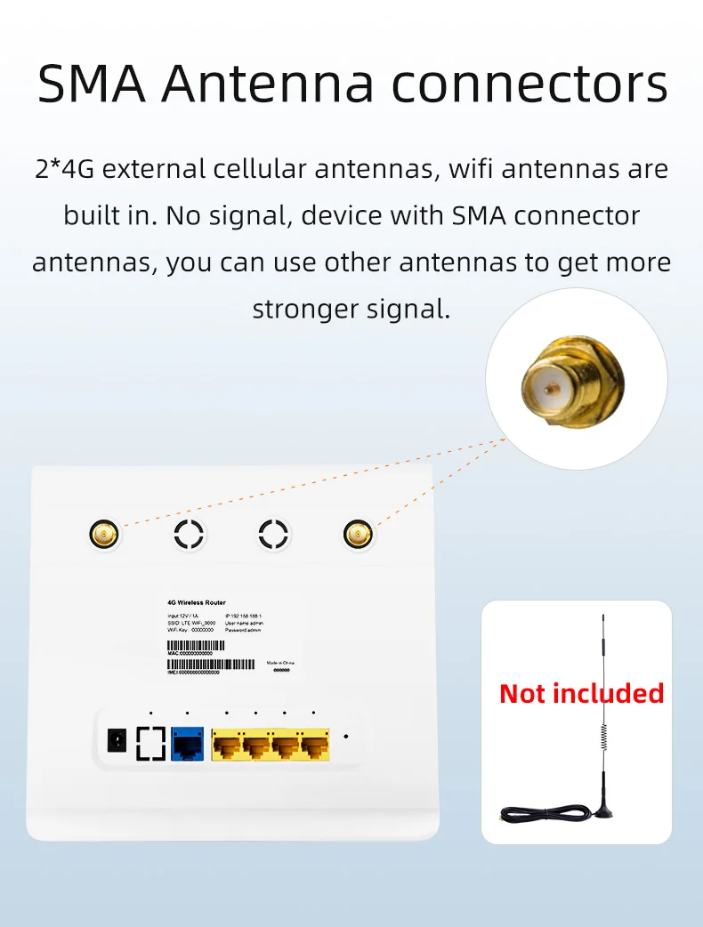  Производитель роутер с двумя SIM-картами 4G LTE разблокировка слот для нескольких sim-карт Wi-Fi модем 300 Мбит/с резервная
