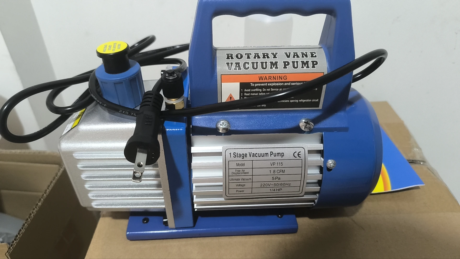 18V Lithium Battery Powered Cordless Vacuum Pump 2 Stage 6CFM 4CFM 3CFM 2CFM R32 R1234YF R410A A/C Service HVAC air Pump