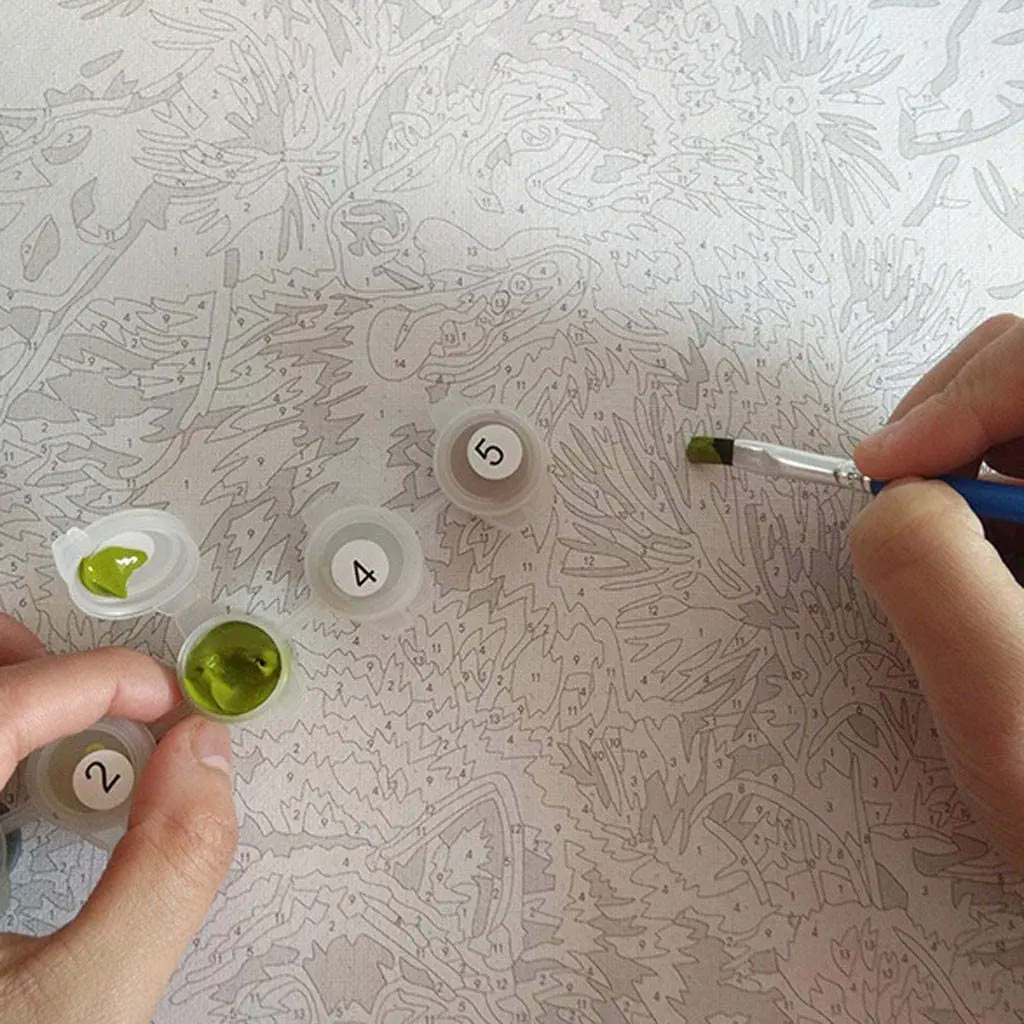 YiWu-OYUE High-class painting by numbers and oil painting diy paint by numbers for adults