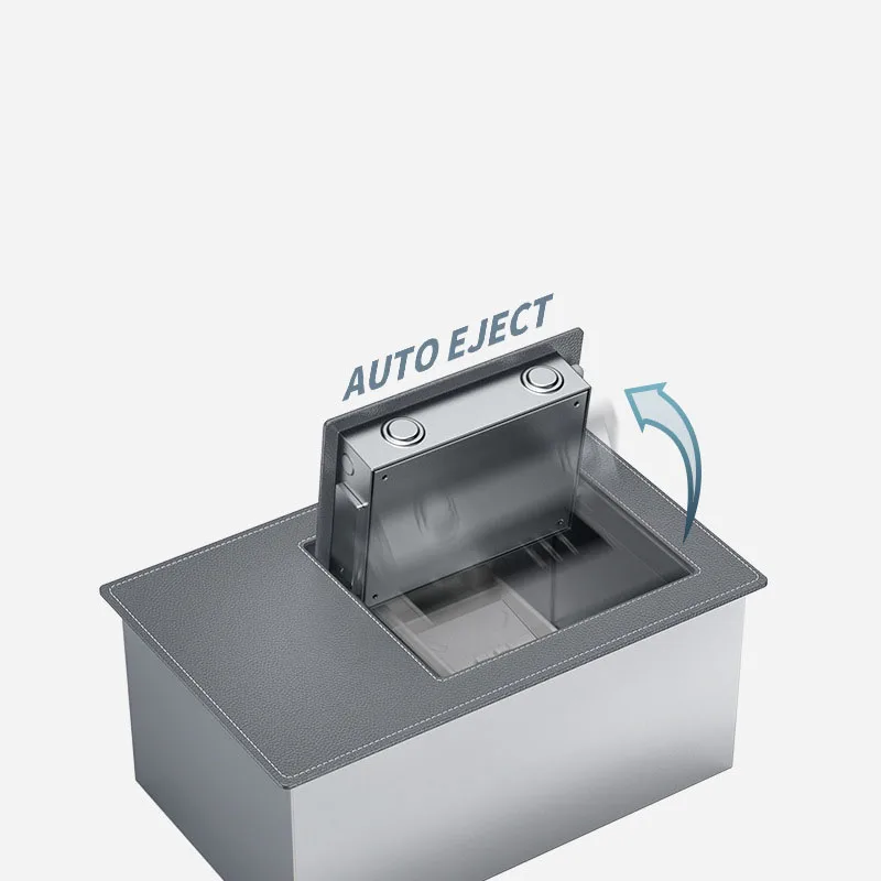 Wardrobe bottom mounted safe household small bottom cabinet all-steel security safes