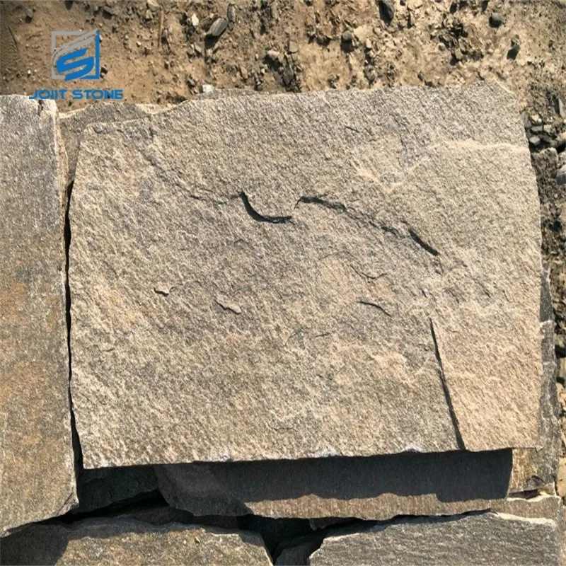 Villa House Wall Decorative Pink Color Natural Quartz Loose Stone Wall