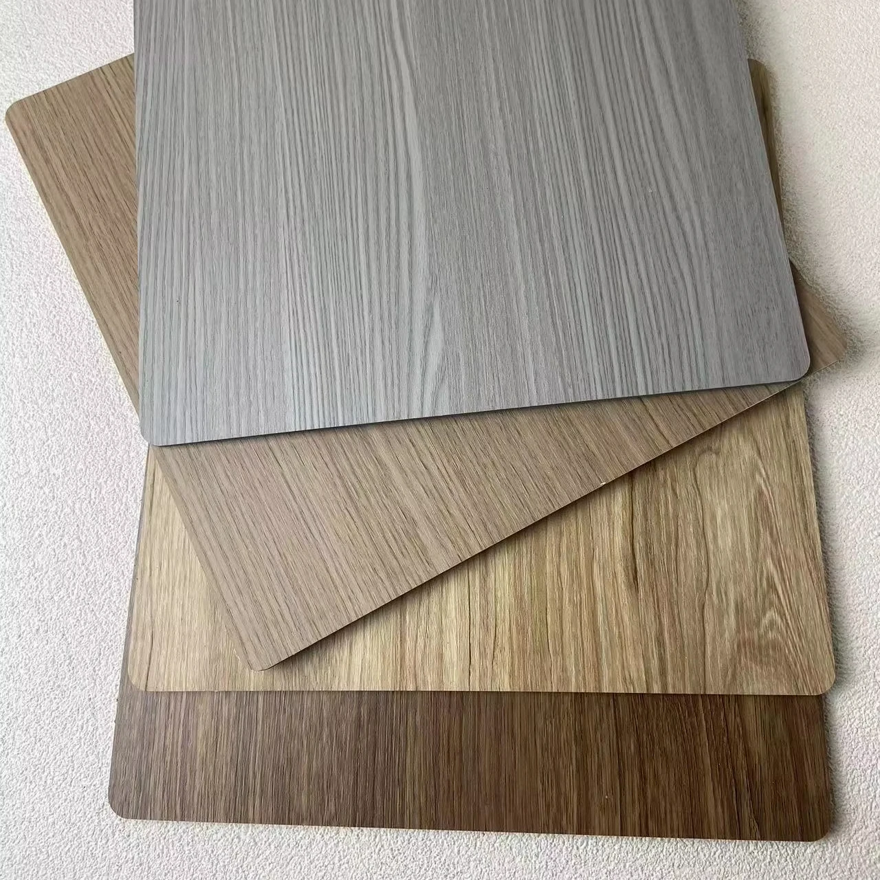 Modern Bamboo Charcoal Wood Veneer Wall Panel Carbon Crystal E0 Formaldehyde Emission Classic Style Waterproof Decorative