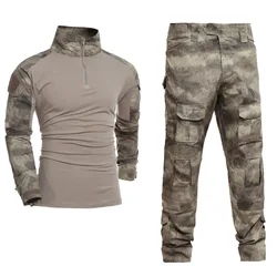 Hubei Yalida 2021 New Style frog suit High quality Reinforced tactical shirt Army Combat Uniform Training Suit