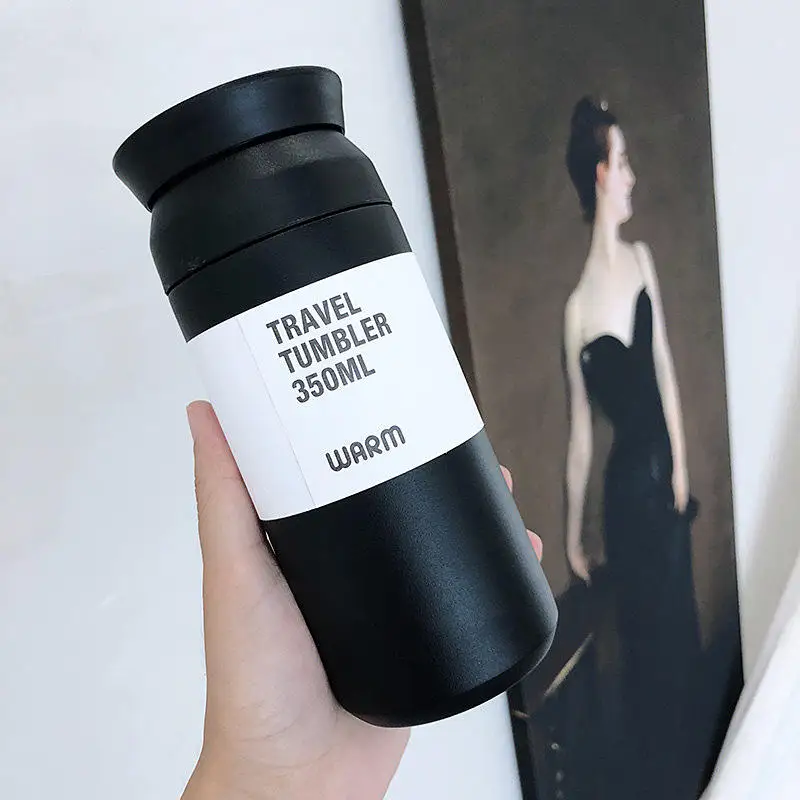 wholesale 350 ml 500 ml double wall insulated stainless steel tumbler steel tumbler coffee travel mugs