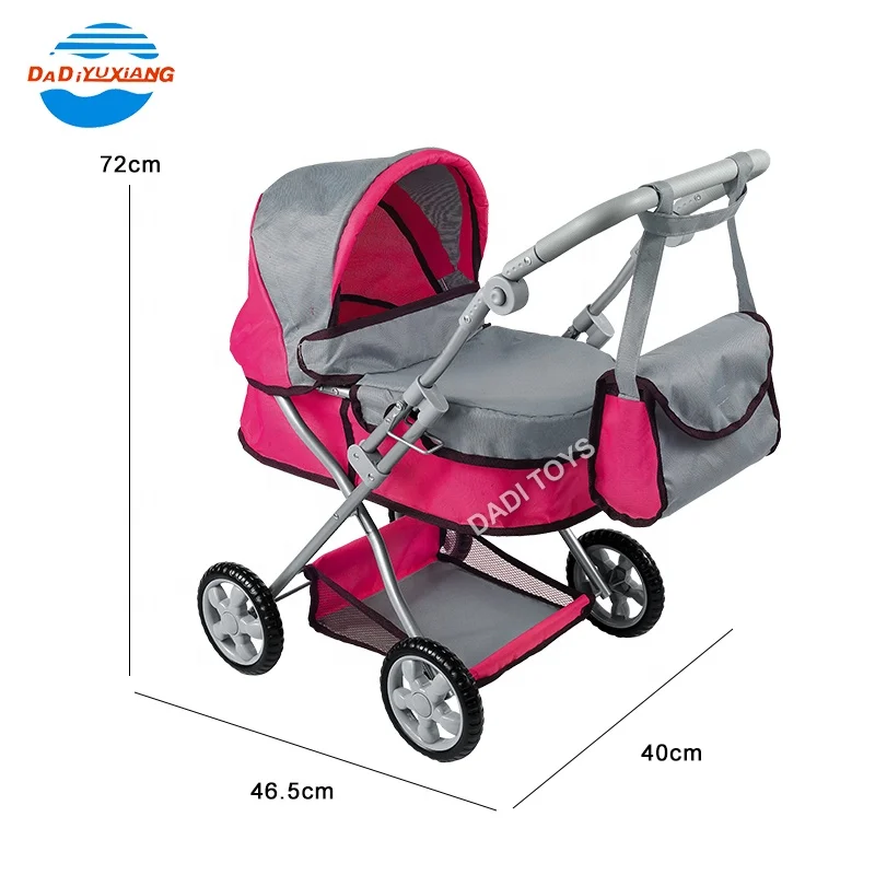 DADI OEM/ODM оптовая продажа металлическая детская тележка кукла игрушка коляска
