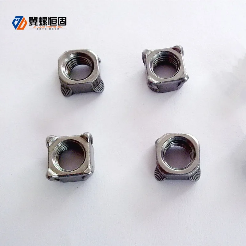 High quality carbon steel JIS1196 square weld nut popular in Pakistan