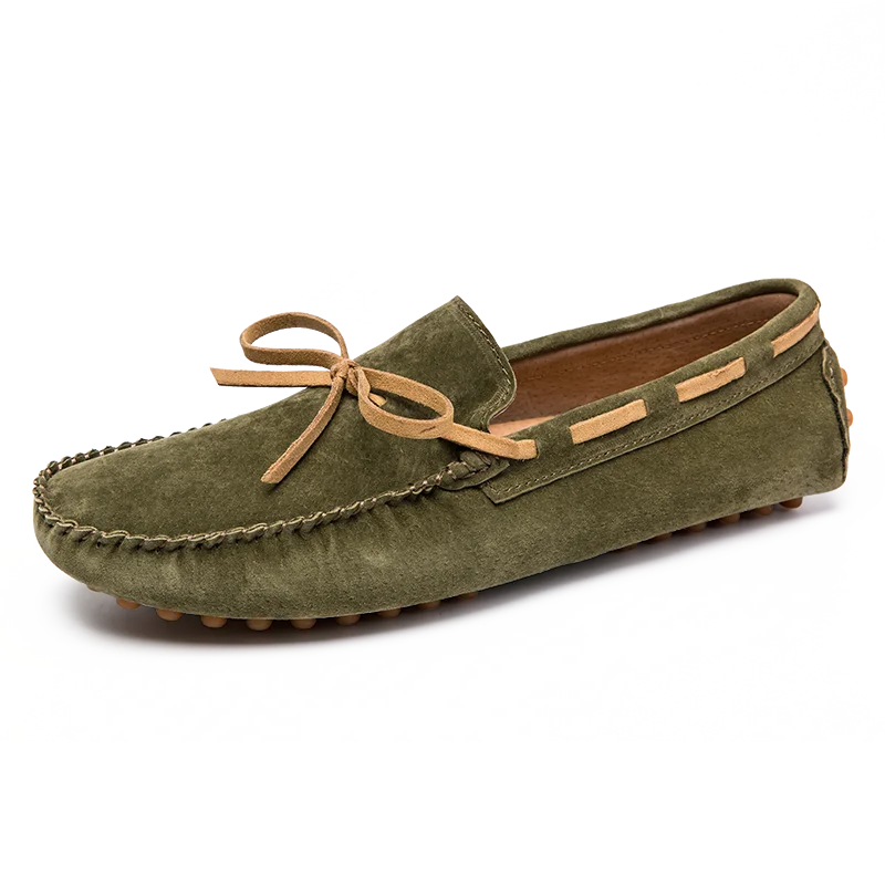 
newest hot sale casual men shoes slip on flat shoes men loafers suede cow leather driving moccasin shoes large size 