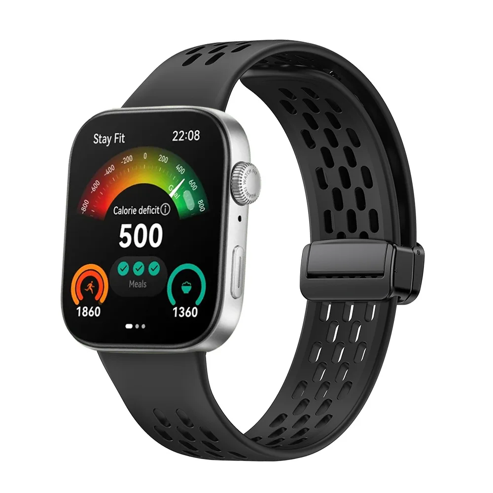 Sport Breathable Silicone Band straps for Huawei watch fit 3
