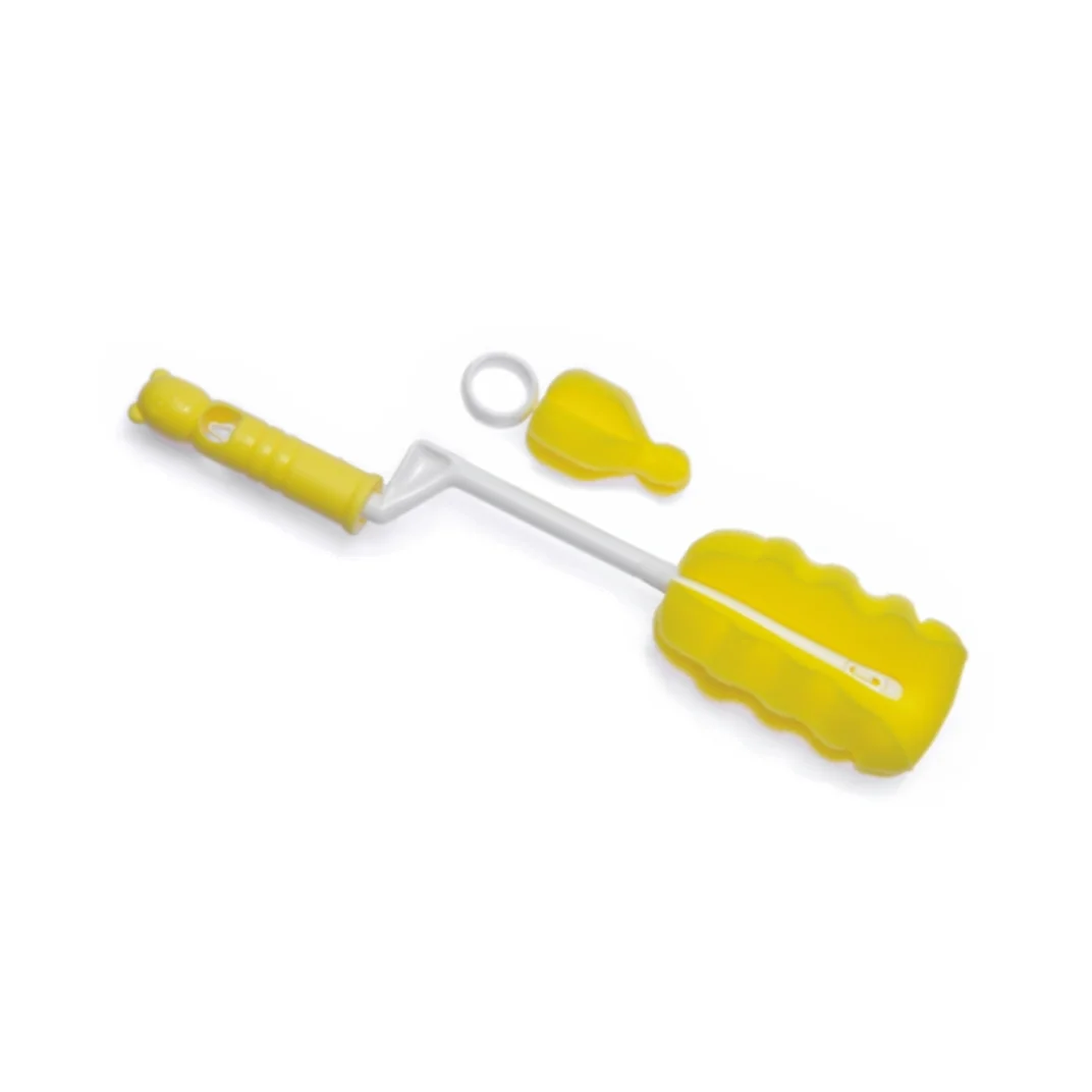 sponge bottle brush water fed brush kit sponge nipple brush 360degree cleaning factory wholesale customized