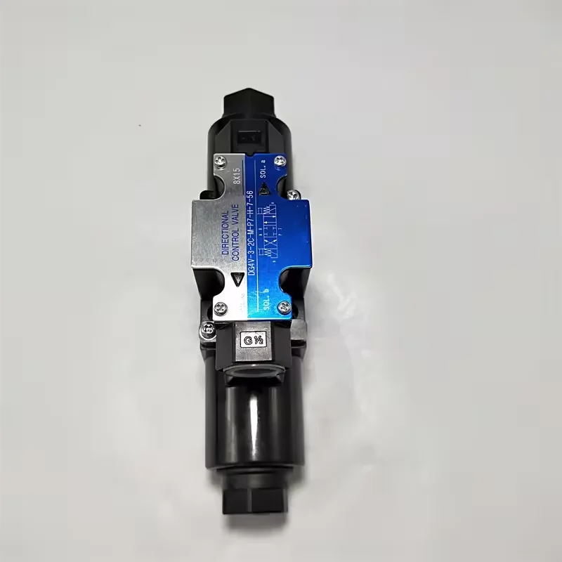 Hydraulic Solenoid Valve DG4V-5-6C-U-H-100 DG4V-3-2C-M-P7-H-7-56 Hydraulic Direction Control Valve DG4V-3-2A-M-P2-T-7-P10-56