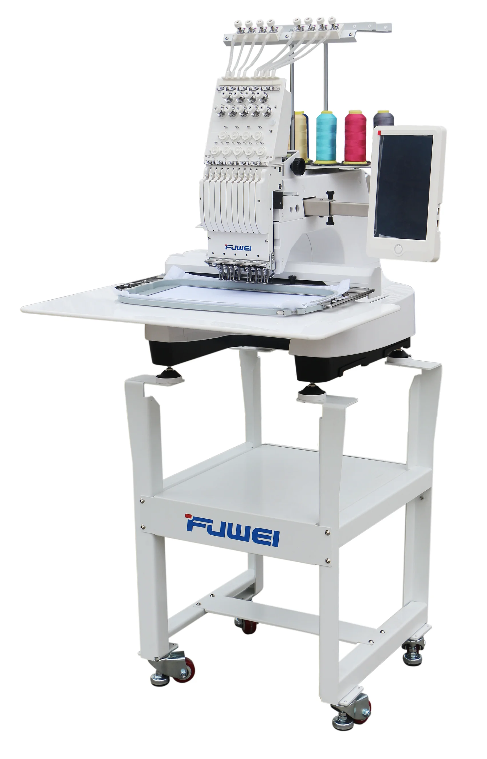 FUWEI 2022 newest big embroidery area high quality single head lembroidery machine same FUWEI brand
