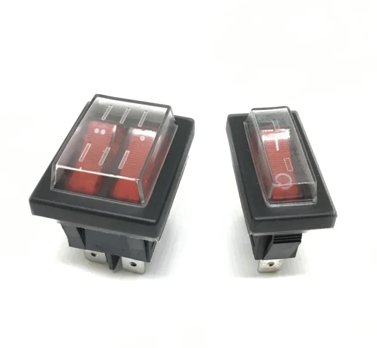 
Прямоугольный прозрачный силиконовый водонепроницаемый защитный чехол с отверстием для крепления переключателя 25*32 мм 