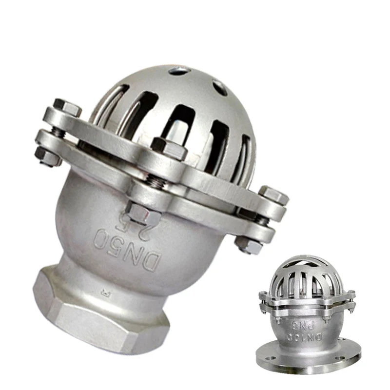 FrtnVlve stainless steel 304 JIS ANSI flange foot break valve