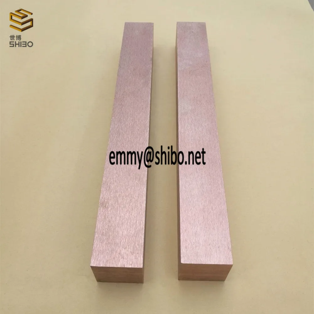 most popular tungsten copper alloy cube W-Cu alloy plate