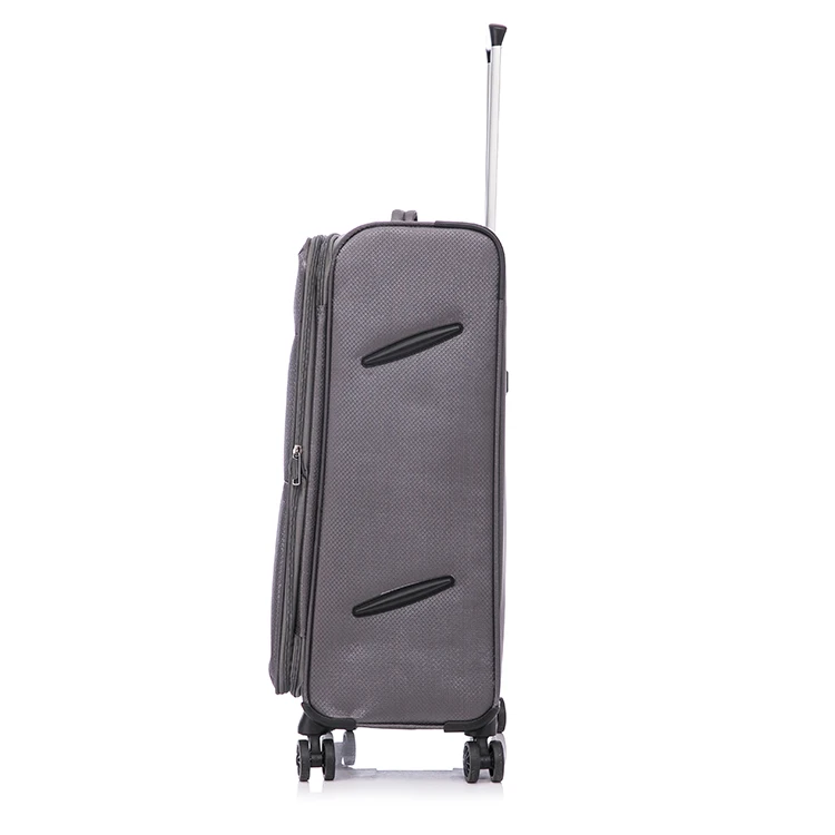 Oem Custom Lightweight Soft nylon luggage 4 Pieces 20 24 28 32 Inch Spinner 4 Wheels Suitcase Luggage Sets