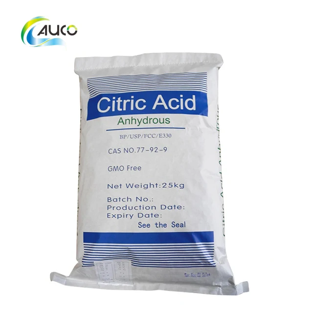 25Kg Bag Citric Acid Supply