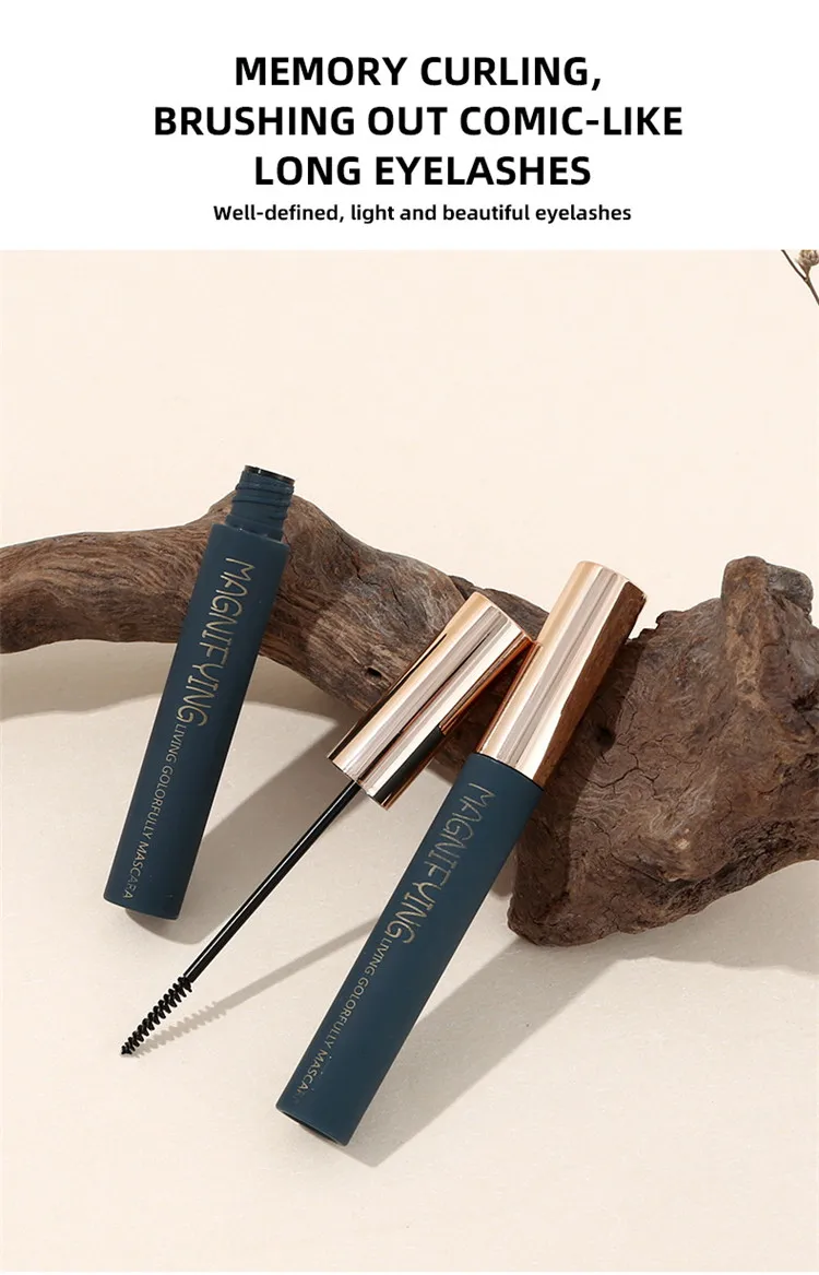 Romantic OEM Customized Beauty 3D Volume Mascara Makeup Fiber Lash Mascara Waterproof Mascara