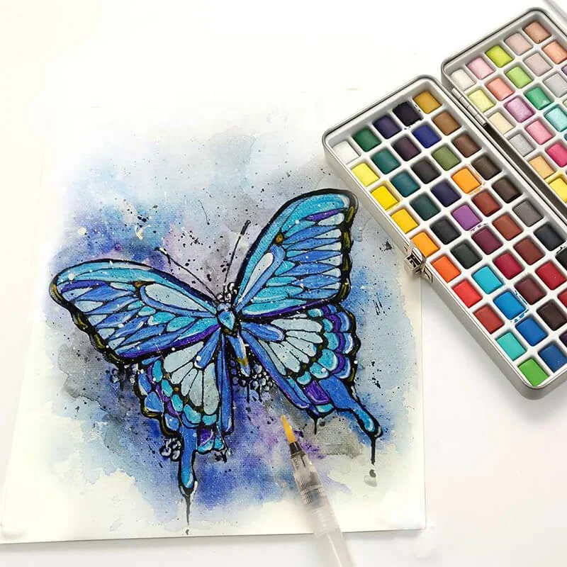 Лучшая Акварельная краска Daniel Smith для начинающих